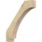 Ekena Millwork 6"W x 34"D x 40"H Imperial Rough Sawn Knee Brace, Douglas Fir BRC06X34X40IMP00RDF - alternate 1